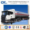 Chemische LNG Lox Lin Lar Fuel Tanker Auflieger
